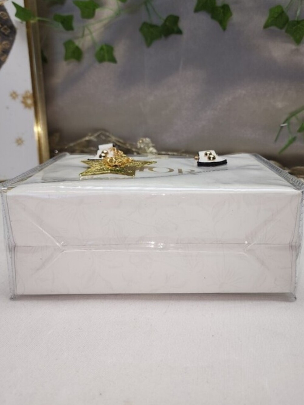 Authentic Dior PVC Shopping Retail Tote W/ Authentic Dior Charm Limited Edition - Picture 7 of 15